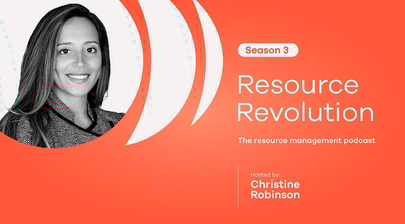 Resource Revolution S3 cover with an image of host Christine Robinson