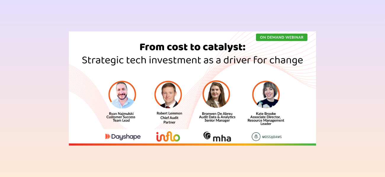 On-demand webinar: From cost to catalyst: Strategic tech investment as a driver for change