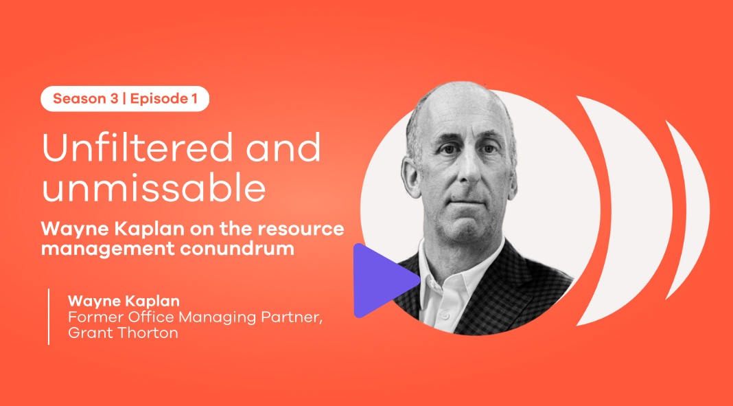 Unfiltered and unmissable: Wayne Kaplan on the resource management conundrum