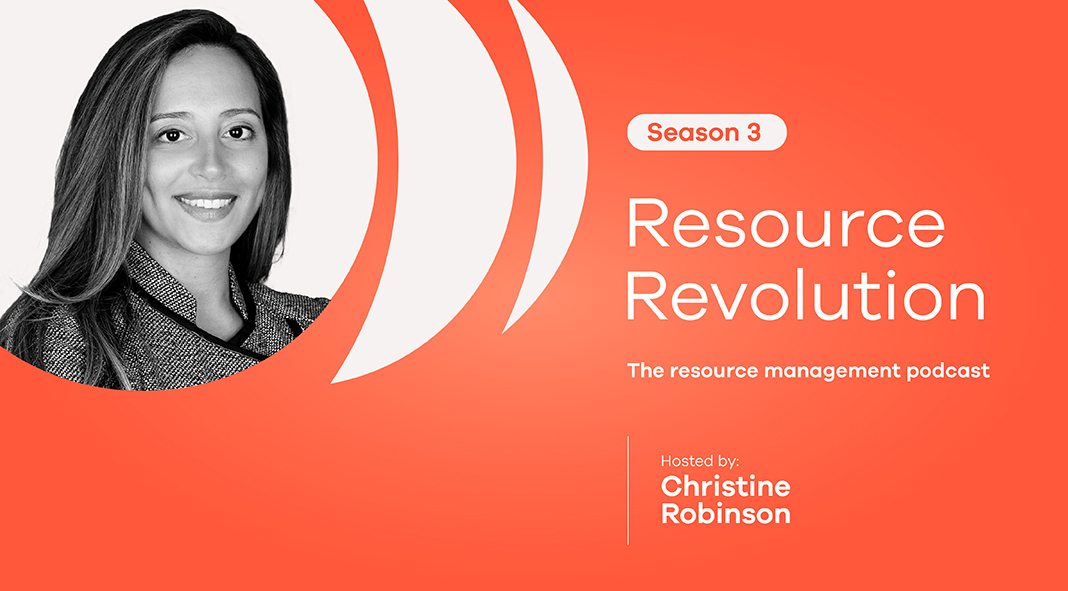 Resource Revolution S3 cover with an image of host Christine Robinson
