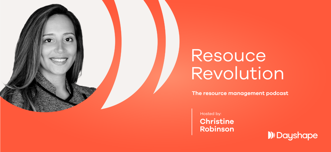 Resource Revolution S3 cover with an image of host, Christine Robinson